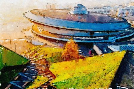 Obraz na płótnie canvas - Kolorowe Katowice