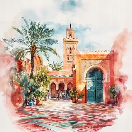 Obraz na płótnie canvas - Marrakesz