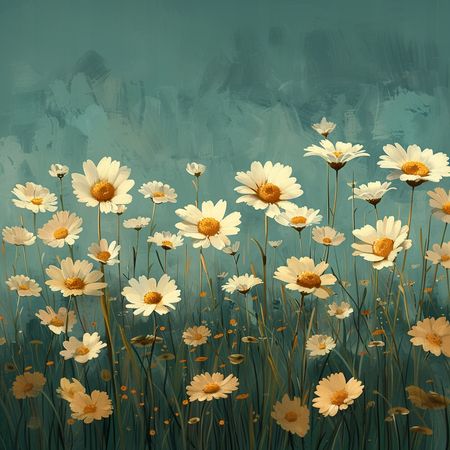 Obraz na płótnie canvas - Stokrotki