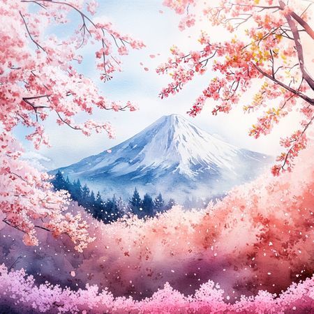 Obraz na płótnie canvas - Góra Fuji