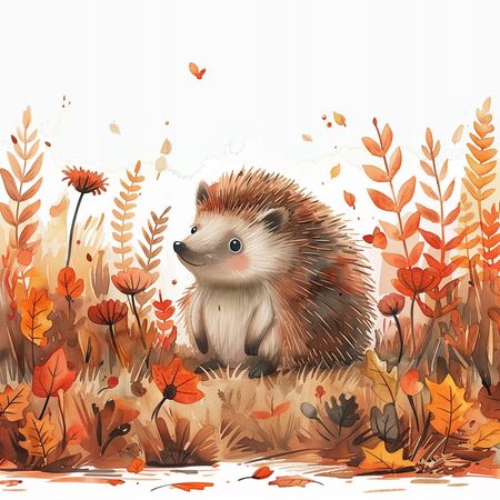 Obraz na płótnie canvas - Kolczasty jeż