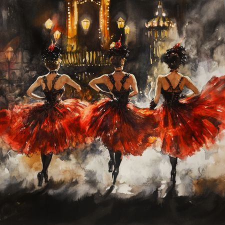 Obraz na płótnie canvas - Life is a Cabaret