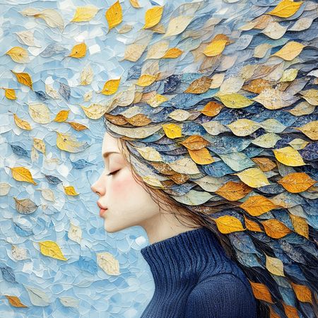 Obraz na płótnie canvas - Pani Jesień