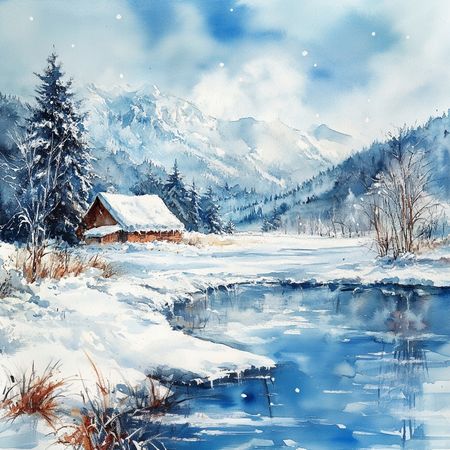 Obraz na płótnie canvas - Zima w Tatrach