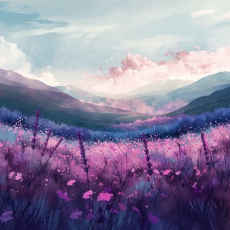 Obraz na płótnie canvas - Różowy świt