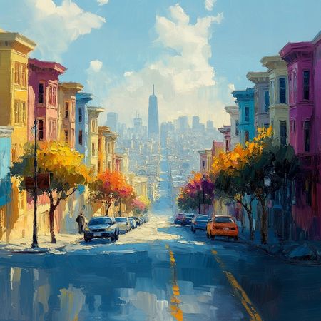 Obraz na płótnie canvas - Ulice San Francisco