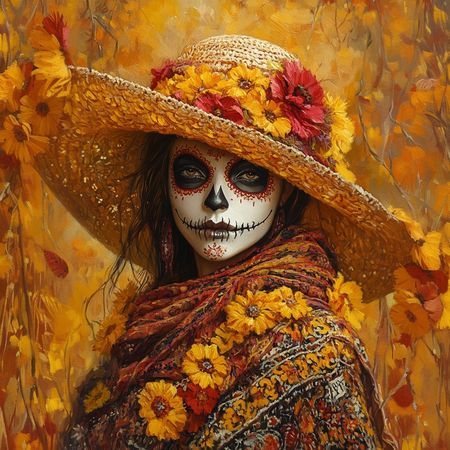 Obraz na płótnie canvas - Dia de los Muertos