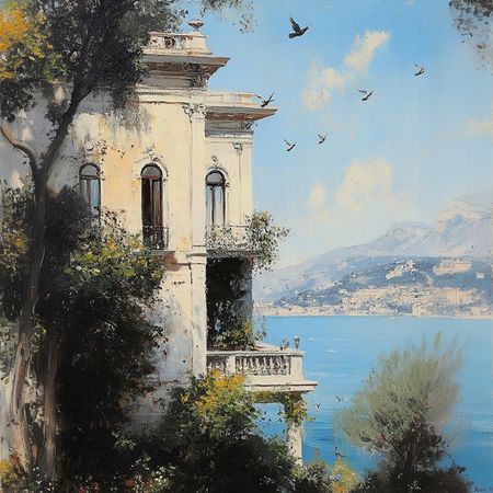 Obraz na płótnie canvas - Słoneczne popołudnie w Amalfi