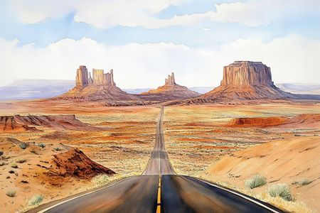 Obraz na płótnie canvas - Monument Valley