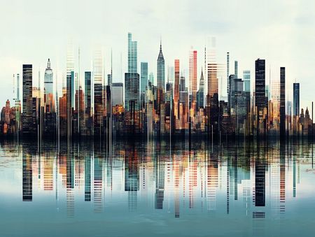 Obraz na płótnie canvas - Barcode City