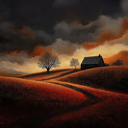 Obraz na płótnie canvas - Kwadrans przed burzą