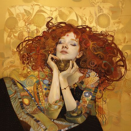 Obraz na płótnie canvas - Klimt Cafe