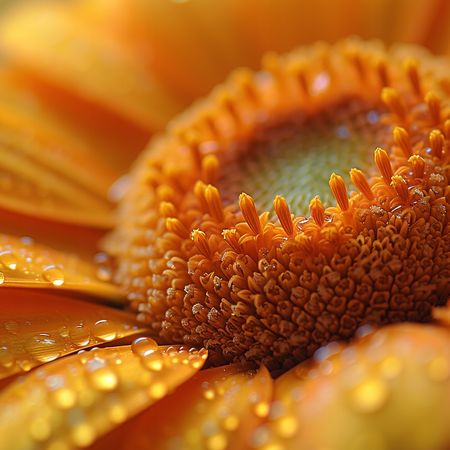 Obraz na płótnie canvas - Pomarańczowa gerbera