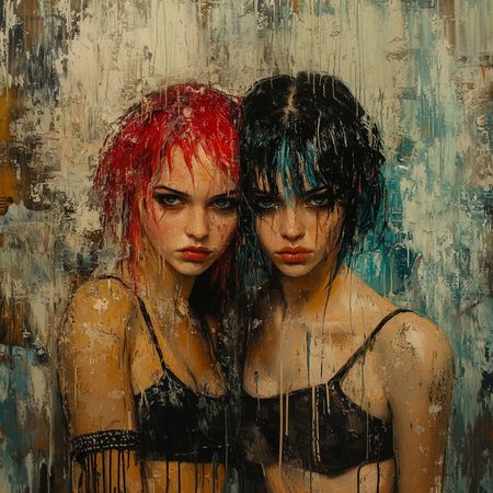 Obraz na płótnie canvas - Przyjaciółki