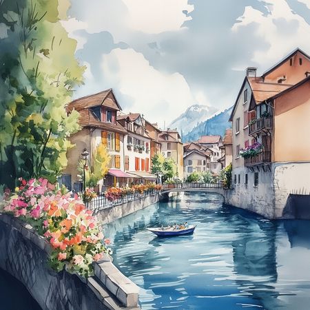Obraz na płótnie canvas - Annecy
