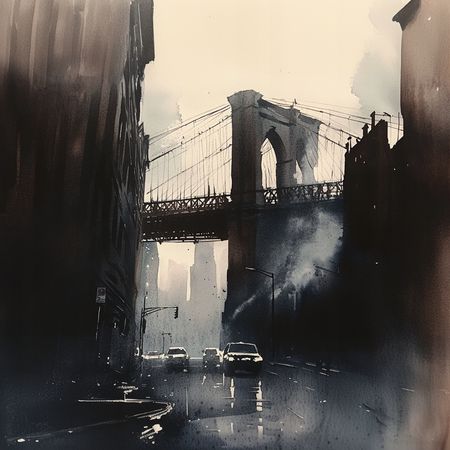 Obraz na płótnie canvas - Brooklyn Bridge