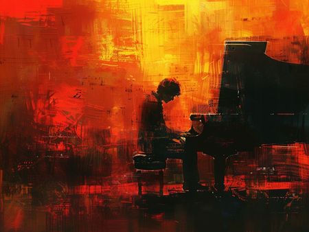 Obraz na płótnie canvas - Koncert fortepianowy