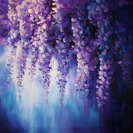 Obraz na płótnie canvas - Wisteria