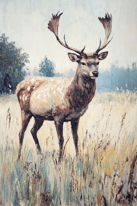 Obraz na płótnie canvas - Dumny władca lasu