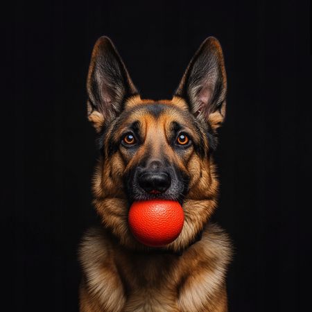 Obraz na płótnie canvas - Człowiek, rzuć piłeczkę!