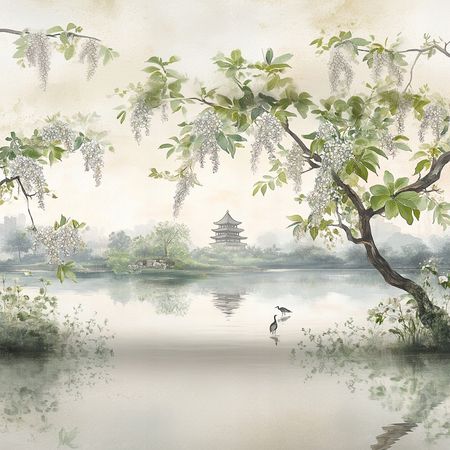 Obraz na płótnie canvas - Japoński pejzażyk