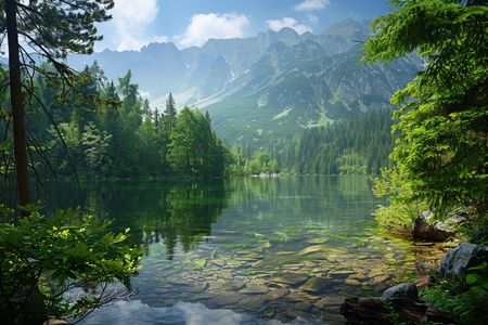 Obraz na płótnie canvas - Górski krajobraz