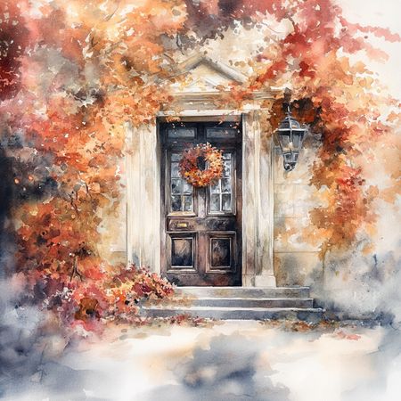 Obraz na płótnie canvas - W jesiennej odsłonie