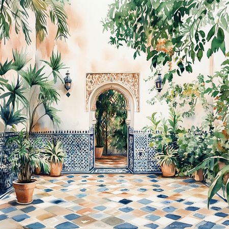 Obraz na płótnie canvas - Oko na Maroko