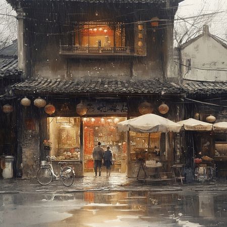 Obraz na płótnie canvas - Sobotnie zakupy