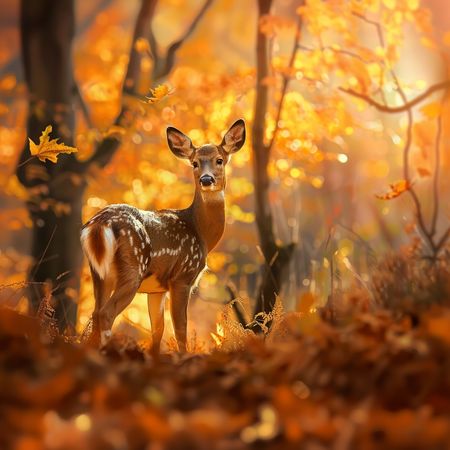 Obraz na płótnie canvas - Sarenka