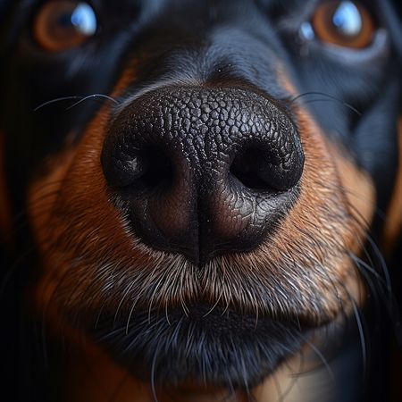 Obraz na płótnie canvas - Psi nos ☺