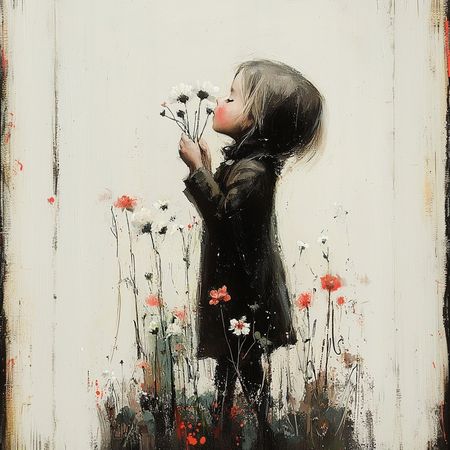 Obraz na płótnie canvas - Makowa panienka