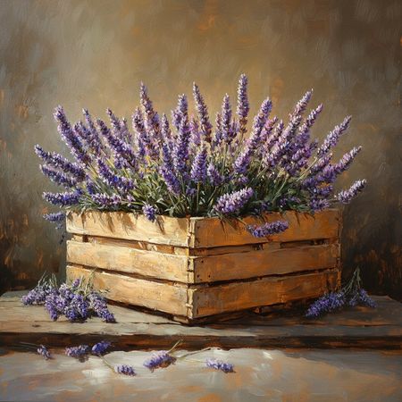 Obraz na płótnie canvas - Z lawendą w roli głównej