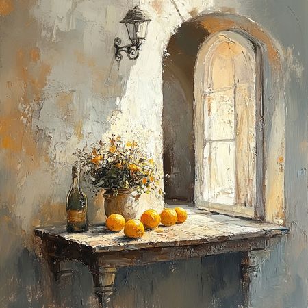 Obraz na płótnie canvas - Pomarańczowe lato