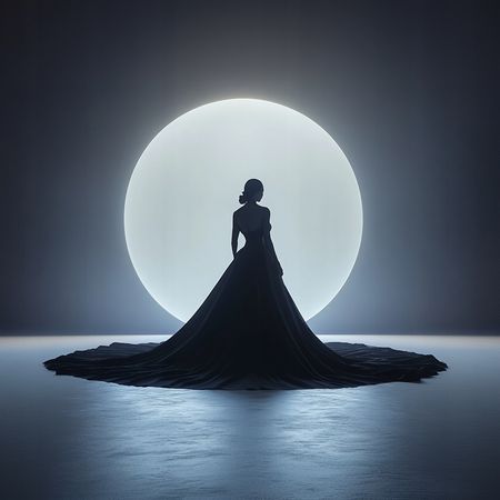 Obraz na płótnie canvas - Piosenka księżycowa