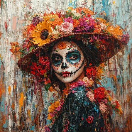 Obraz na płótnie canvas - La Catrina