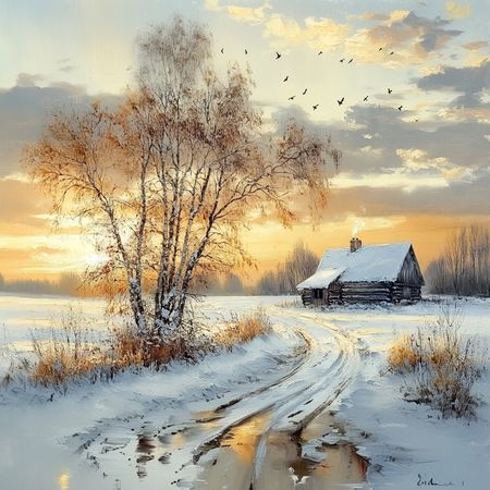 Obraz na płótnie canvas - Zimowe słońce