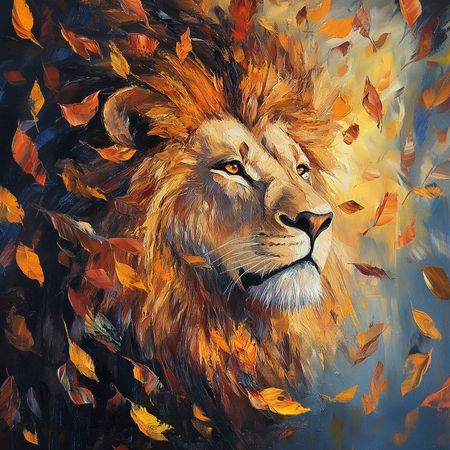 Obraz na płótnie canvas - Król jesieni