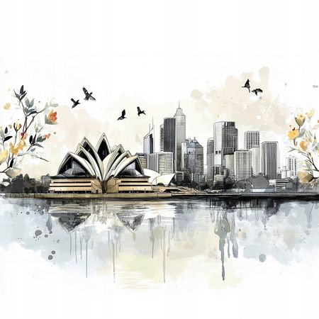 Obraz na płótnie canvas - Panorama Sydney