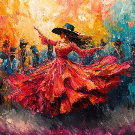 Obraz na płótnie canvas - Flamenco