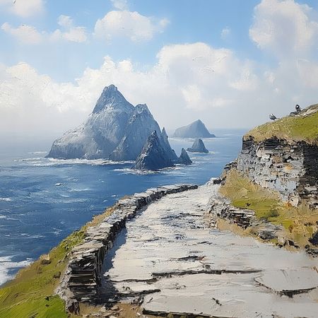 Obraz na płótnie canvas - Zachodnie wybrzeże Irlandii