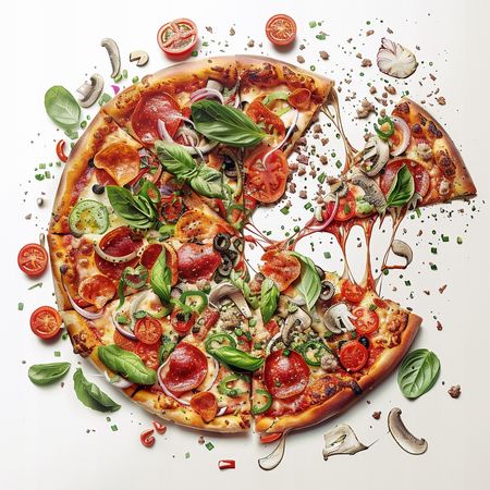 Obraz na płótnie canvas - Pizza