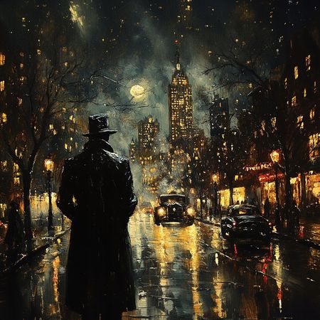 Obraz na płótnie canvas - Crime City