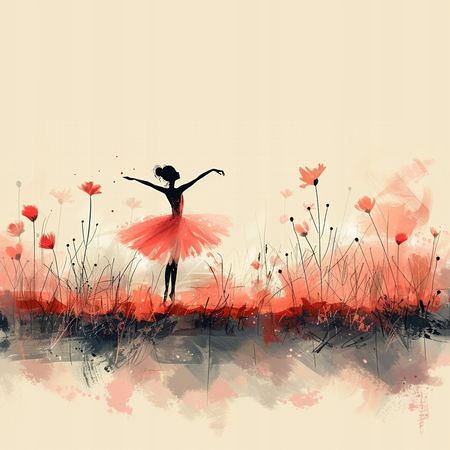 Obraz na płótnie canvas - Tancerka