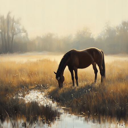 Obraz na płótnie canvas - Podlaski poranek