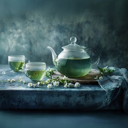 Obraz na płótnie canvas - Ziołowa herbatka