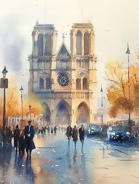 Obraz na płótnie canvas - Notre Dame