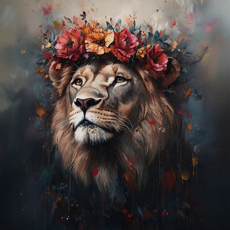 Obraz na płótnie canvas - Król Lew