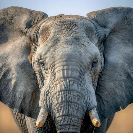 Obraz na płótnie canvas - Portret słonia