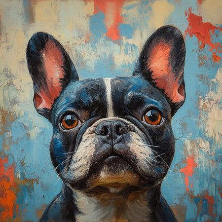 Obraz na płótnie canvas - Portret Fafika ☺